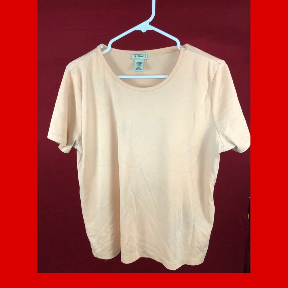 LL bean woman shirt 100%supima cotton - Picture 2 of 2